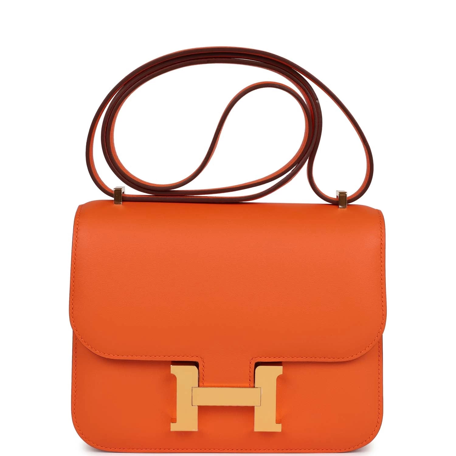 Hermès Hermes Constance 18 Orange Swift Gold Hardware 3 Hermès Hermes Constance 18 Orange Swift Gold Hardware