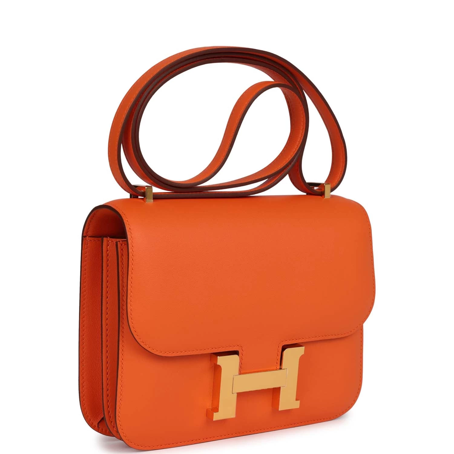 Hermès Hermes Constance 18 Orange Swift Gold Hardware 4 Hermès Hermes Constance 18 Orange Swift Gold Hardware - Image 2