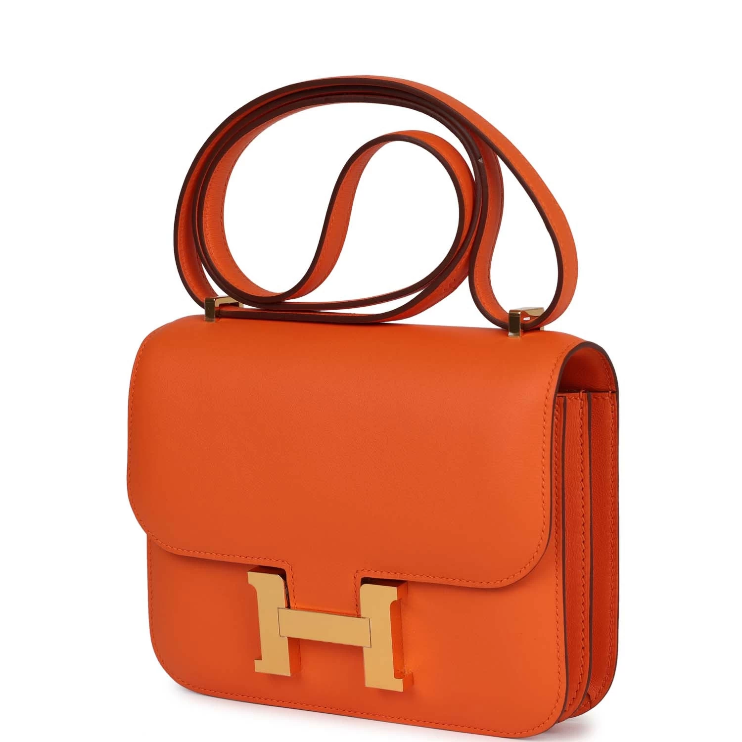 Hermès Hermes Constance 18 Orange Swift Gold Hardware 7 Hermès Hermes Constance 18 Orange Swift Gold Hardware - Image 5