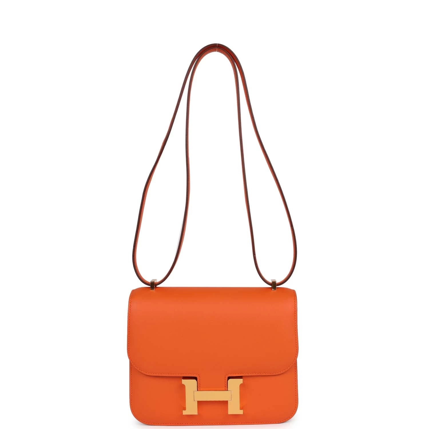 Hermès Hermes Constance 18 Orange Swift Gold Hardware 9 Hermès Hermes Constance 18 Orange Swift Gold Hardware - Image 7