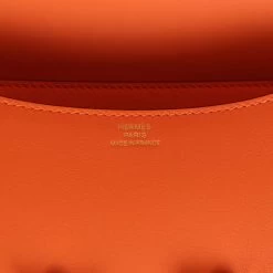 Hermès Hermes Constance 18 Orange Swift Gold Hardware 18 Hermès Hermes Constance 18 Orange Swift Gold Hardware -Online Bag Store B C 230823 1 08