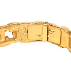 Vintage Chanel CC Bangle Bracelet Gold Hardware -Online Bag Store C B 240306 2 05
