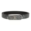 Chanel Black Metallic Patent Leather Belt 70 -Online Bag Store C BT 102722 2 01