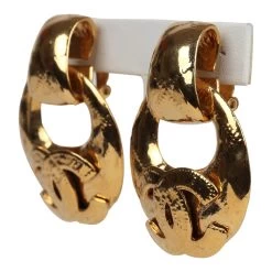 Vintage Chanel Large CC Quilted Knocker Hoop Earrings Gold Hardware -Online Bag Store C E 240306 3 03 d03dbbd4 0620 4ac8 9c15 d802a6543353