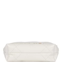 Chanel Mini 22 Bag White Calfskin Gold Hardware -Online Bag Store C FN 230315 1 06