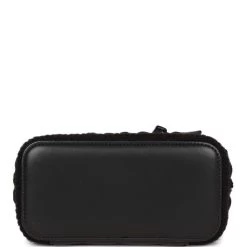 Chanel Small Vanity Case Black Crochet And Lambskin Light Gold Hardware -Online Bag Store C FN 230331 2 TC 06