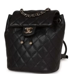 Chanel Mini Urban Spirit Backpack Black Caviar Gold Hardware -Online Bag Store C FN 230411 2 TC 03