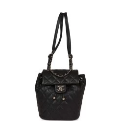 Chanel Mini Urban Spirit Backpack Black Caviar Gold Hardware -Online Bag Store C FN 230411 2 TC 07