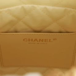 Chanel Mini 22 Bag Yellow Calfskin Gold Hardware -Online Bag Store C FN 230426 1 09