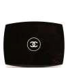 Pre-owned Chanel Minaudiere Compact Clutch Black Acrylic Silver Hardware -Online Bag Store C FN 230523 1 HH 01