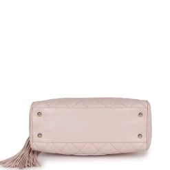 Vintage Chanel Timeless Bowler Light Pink Caviar Gold Hardware -Online Bag Store C FN 230803 1 08