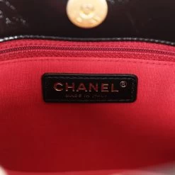 Chanel CC Hobo Bag Black Shiny Crumpled Calfskin Gold Hardware -Online Bag Store C FN 230803 3 10