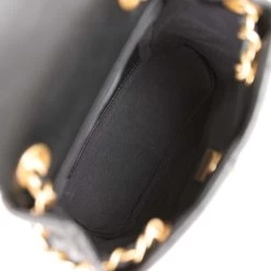 Chanel Small Charm Backpack Black Calfskin Aged Gold Hardware -Online Bag Store C FN 230810 1 10