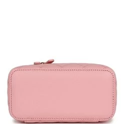 Chanel Small Classic Vanity Case Pink Caviar Light Gold Hardware -Online Bag Store C FN 230915 4 07