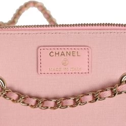 Chanel Small Classic Vanity Case Pink Caviar Light Gold Hardware -Online Bag Store C FN 230915 4 08