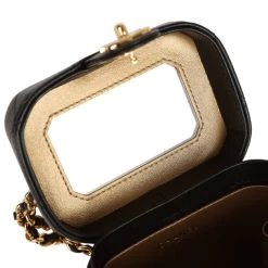Chanel Mini Vanity Case Chain Clutch Black Lambskin Gold Hardware -Online Bag Store C FN 230918 4 08
