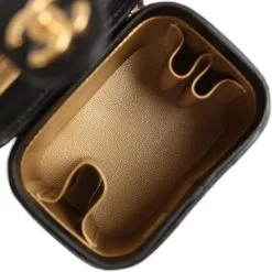 Chanel Mini Vanity Case Chain Clutch Black Lambskin Gold Hardware -Online Bag Store C FN 230918 4 09