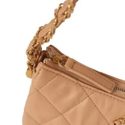 Chanel 19 Hobo Bag Beige Aged Calfskin Brushed Gold Hardware -Online Bag Store C FN 230919 1 06
