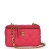 Chanel Small Vanity Case Hot Pink Caviar Brushed Gold Hardware -Online Bag Store C FN 230922 3 01