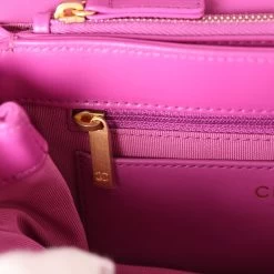 Chanel Small Crush Flap Bag Purple Shiny Aged Calfskin Brushed Gold Hardware 23 Chanel Small Crush Flap Bag Purple Shiny Aged Calfskin Brushed Gold Hardware -Online Bag Store C FN 230922 4 11