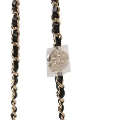 Chanel Camellia Embossed Belt Bag Black Lambskin Light Gold Hardware 23 Chanel Camellia Embossed Belt Bag Black Lambskin Light Gold Hardware -Online Bag Store C FN 230926 1 EZ 08