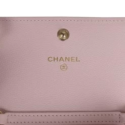 Chanel Mini Crossbody Pink Caviar Light Gold Hardware 18 Chanel Mini Crossbody Pink Caviar Light Gold Hardware -Online Bag Store C FN 230926 3 08