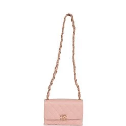 Chanel 19 Mini Flap Light Pink Aged Calfskin Brushed Gold Hardware -Online Bag Store C FN 231011 2 07