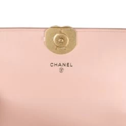 Chanel 19 Mini Flap Light Pink Aged Calfskin Brushed Gold Hardware -Online Bag Store C FN 231011 2 08
