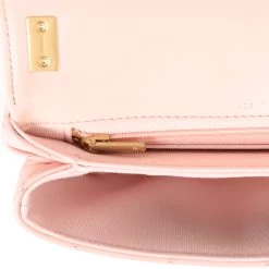 Chanel 19 Mini Flap Light Pink Aged Calfskin Brushed Gold Hardware -Online Bag Store C FN 231011 2 10