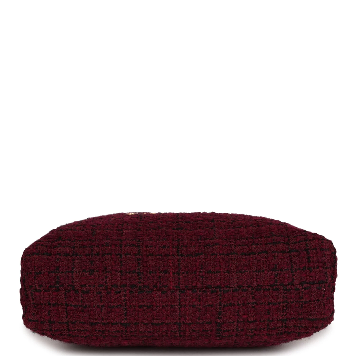 Chanel Small 22 Bag Burgundy And Black Tweed Gold Hardware 8 Chanel Small 22 Bag Burgundy And Black Tweed Gold Hardware - Image 6