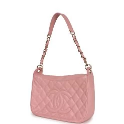 Vintage Chanel Timeless Hobo Bag Pink Caviar Gold Hardware -Online Bag Store C FN 231012 2 03