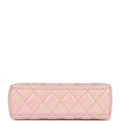 Chanel Small Kelly Shopper Light Pink Shiny Aged Calfskin Brushed Gold Hardware 17 Chanel Small Kelly Shopper Light Pink Shiny Aged Calfskin Brushed Gold Hardware -Online Bag Store C FN 231017 1 06