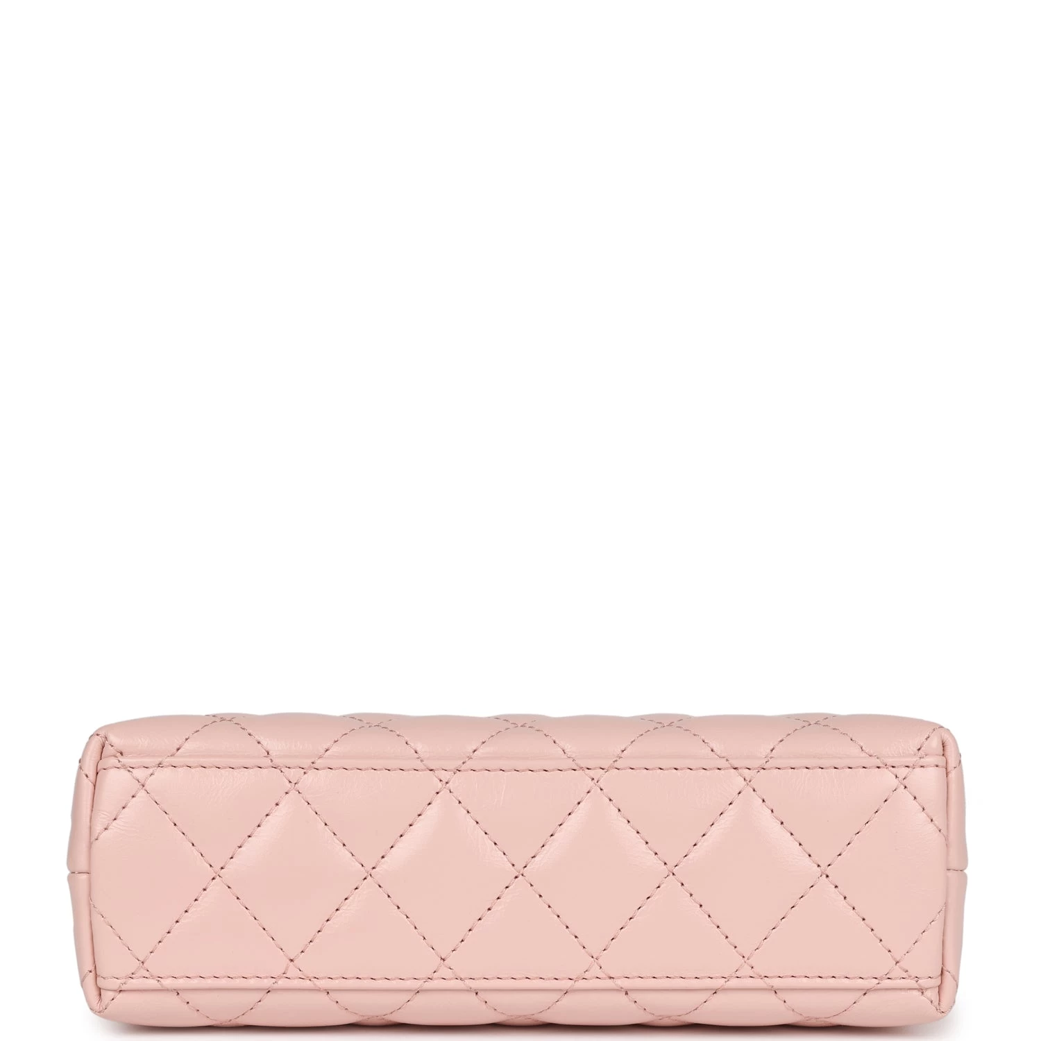 Chanel Small Kelly Shopper Light Pink Shiny Aged Calfskin Brushed Gold Hardware 8 Chanel Small Kelly Shopper Light Pink Shiny Aged Calfskin Brushed Gold Hardware - Image 6