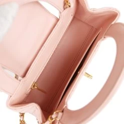 Chanel Small Kelly Shopper Light Pink Shiny Aged Calfskin Brushed Gold Hardware 19 Chanel Small Kelly Shopper Light Pink Shiny Aged Calfskin Brushed Gold Hardware -Online Bag Store C FN 231017 1 08