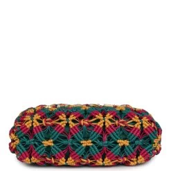 Chanel Mini 22 Bag Multicolor Macrame Calfskin Gold Hardware -Online Bag Store C FN 231027 3 08