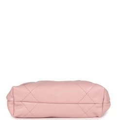 Pre-owned Chanel Mini 22 Bag Pink Calfskin Gold Hardware -Online Bag Store C FN 231107 1 EW 08