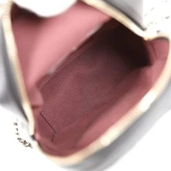 Chanel Mini Phone Holder Backpack Black Caviar Light Gold Hardware 22 Chanel Mini Phone Holder Backpack Black Caviar Light Gold Hardware -Online Bag Store C FN 231115 2 10