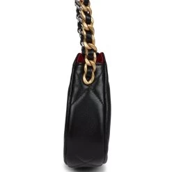Chanel 19 Hobo Chain Clutch Bag Black Calfskin Mixed Metal Hardware -Online Bag Store C FN 231116 2 05