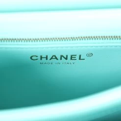 Chanel Mini Trendy CC Bag Turquoise Lambskin Light Gold Hardware -Online Bag Store C FN 231116 3 10