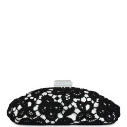 Chanel Clutch Black And White Floral Lace Gold Hardware -Online Bag Store C FN 231130 1 05