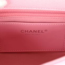 Chanel Mini Flap Bag Pink Ombre Caviar Lacquered Metal Hardware -Online Bag Store C FN 231130 4 09