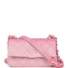 Chanel Mini Flap Bag Pink Ombre Caviar Lacquered Metal Hardware -Online Bag Store C FN 231205 5 01