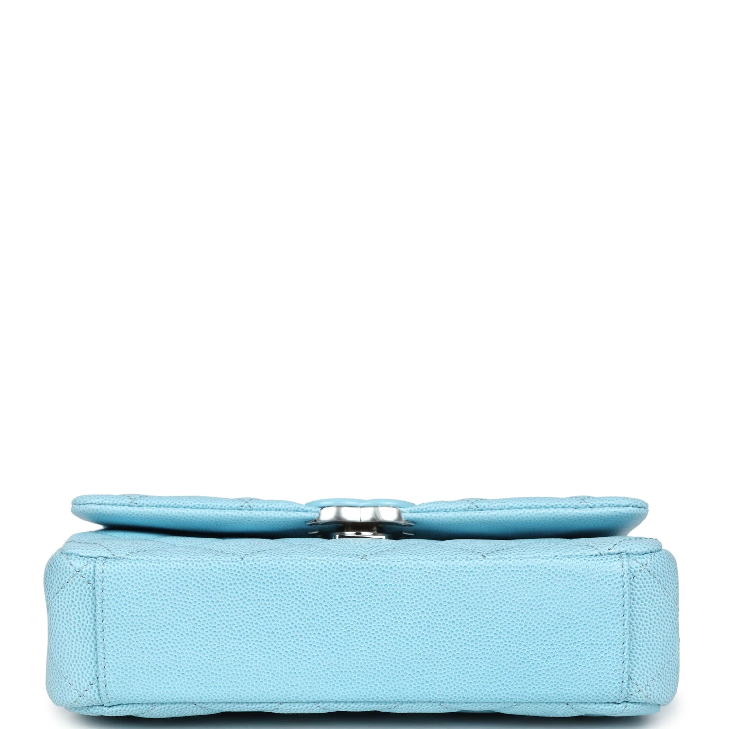 Chanel Mini Flap Bag Blue Ombre Caviar Lacquered Metal Hardware 8 Chanel Mini Flap Bag Blue Ombre Caviar Lacquered Metal Hardware - Image 6