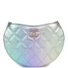 Chanel Mini Hobo Bag Rainbow Metallic Lambskin Antique Gold Hardware -Online Bag Store C FN 231207 1 01