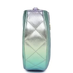 Chanel Mini Hobo Bag Rainbow Metallic Lambskin Antique Gold Hardware 16 Chanel Mini Hobo Bag Rainbow Metallic Lambskin Antique Gold Hardware -Online Bag Store C FN 231207 1 04