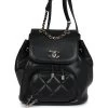 Chanel Small Business Affinity Backpack Black Caviar Light Gold Hardware -Online Bag Store C FN 231213 2 LC 01