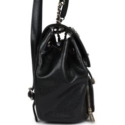 Chanel Small Business Affinity Backpack Black Caviar Light Gold Hardware -Online Bag Store C FN 231213 2 LC 04