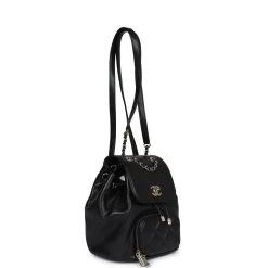 Chanel Small Business Affinity Backpack Black Caviar Light Gold Hardware -Online Bag Store C FN 231213 2 LC 07