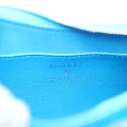 Chanel Mini Hobo Bag Blue Metallic Goatskin Silver Hardware -Online Bag Store C FN 231227 1 11