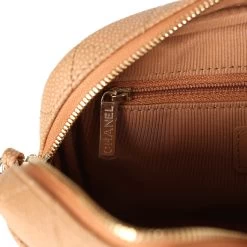 Chanel Small Coco Camera Case Dark Beige Matte Caviar Gold Hardware -Online Bag Store C FN 240111 1 12